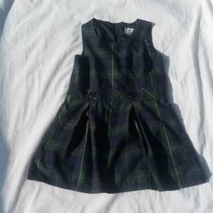 Plaid uniform jumper